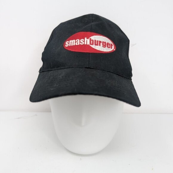 Smashburger Black Adjustable Cap with Name Tag - Picture 1 of 9